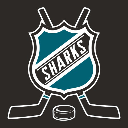 Hockey San Jose Sharks Logo iron on paper